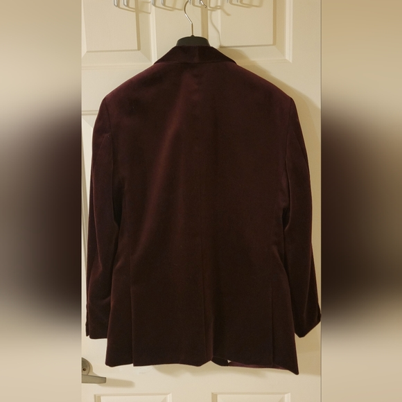 J Crew Ludlow Slim Fit Shawl Collar Tuxedo Jacket in Velvet 38S Men - Picture 2 of 5